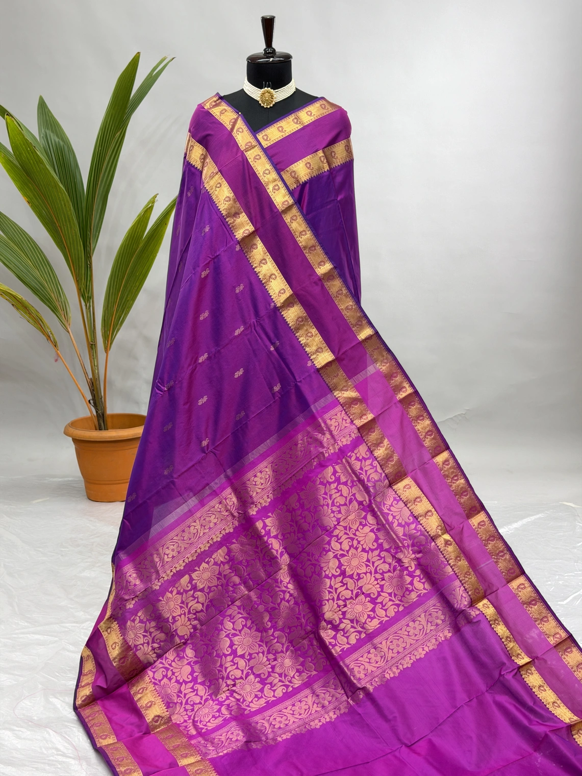 Pure Silk Kanjivaram Paithani, Paithani T11