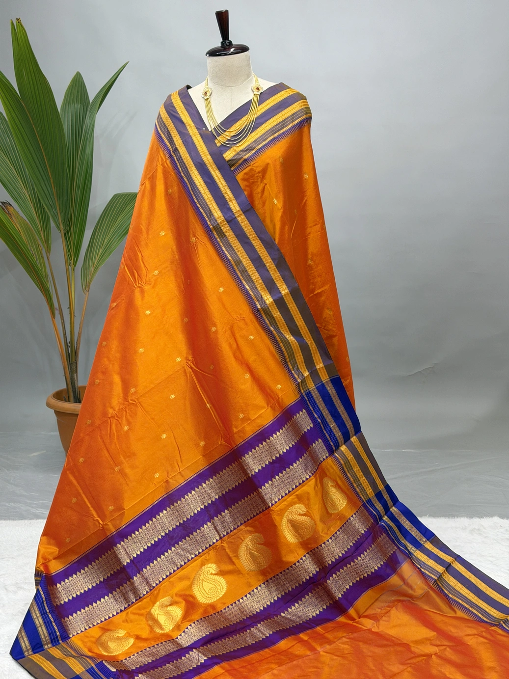 Pure Silk Narayanpeth Mango G10