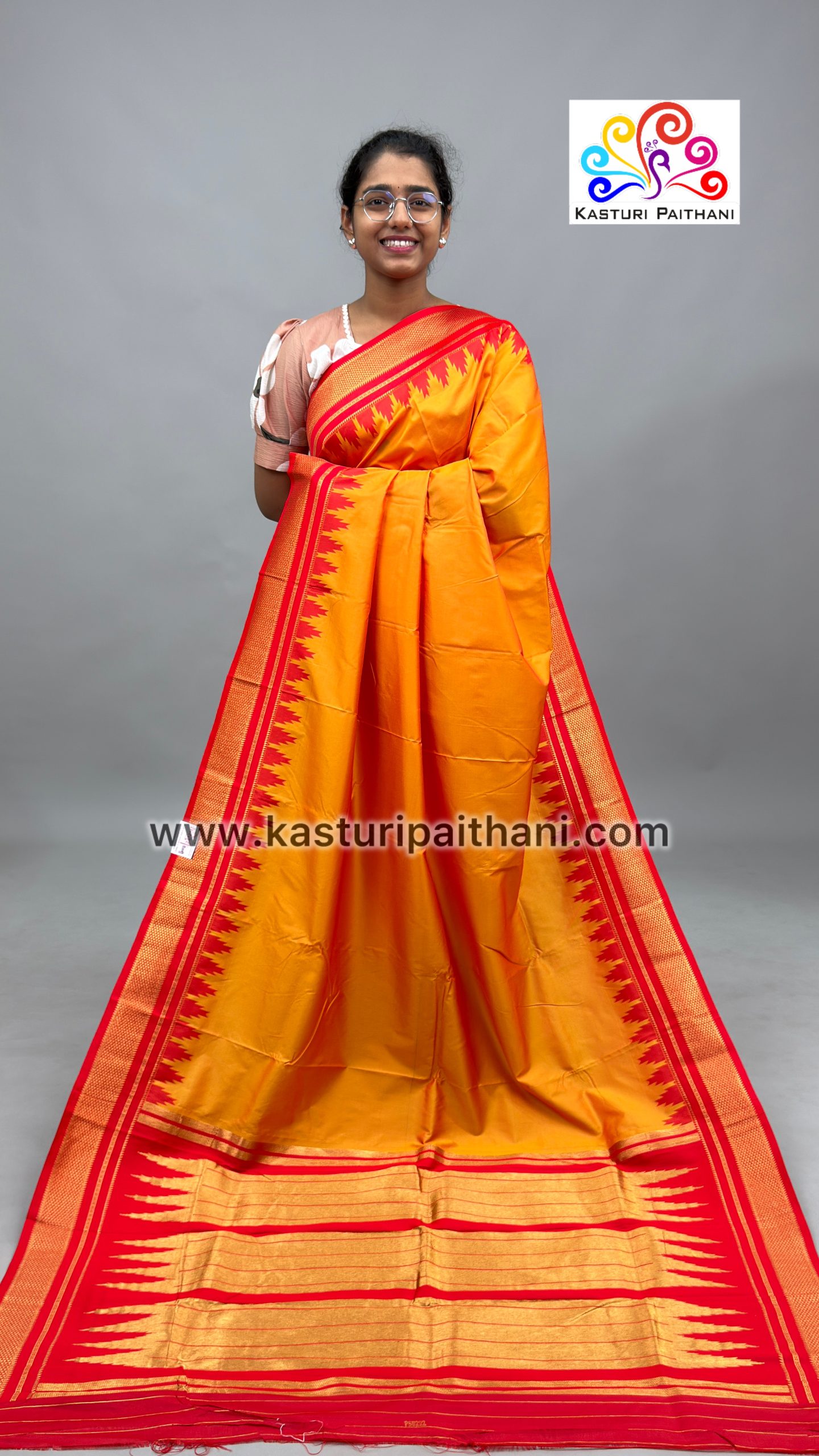 Soft Silk Irkal Mango Colour