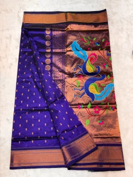 Semi Paper Pallu B01