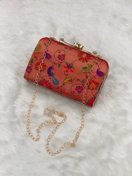 Paithani Purse Clutch T01