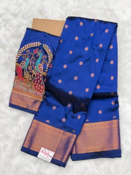 Aariwork Blouse Paithani G01