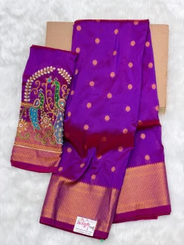 Aariwork Blouse Paithani G01