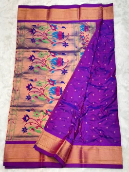 Pure Silk Kalanjali Paithani H01