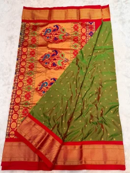 Pure Silk Kalanjali Paithani H01