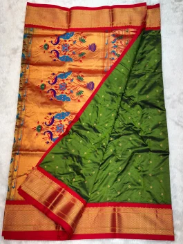 Pure Silk Kalanjali Paithani H01