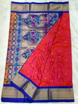 Pure silk Kalanjali Paithani H01