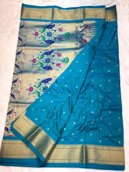 Pure silk Kalanjali Paithani H01