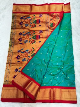 Pure silk Kalanjali Paithani H01
