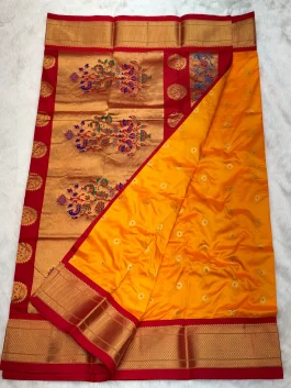 Pure silk Kalanjali Paithani H01