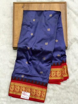Pure Silk Powerloom Gadwal Paithani W01