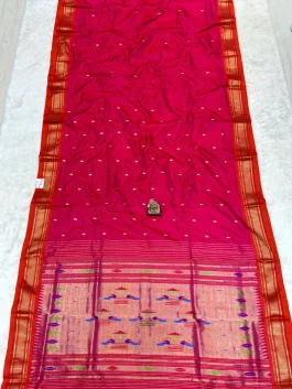 Yeola Paithani Double Pallu Paithani P01