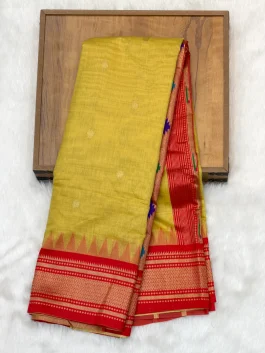 Cotton Temple Paithani C10