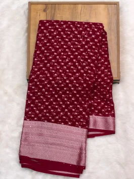 Georgette Designer Saree K10