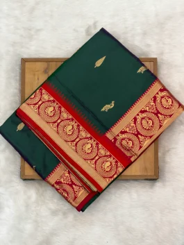 Soft Silk Peshwai Paithani J10