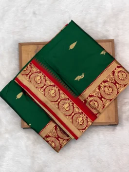 Soft Silk Peshwai Paithani J10
