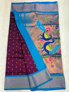 Semi Paper Pallu B01