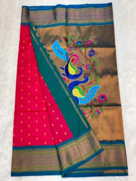Semi Paper Pallu B01