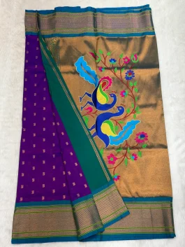 Semi Paper Pallu B01