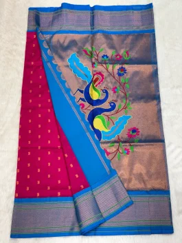 Semi Paper Pallu B01