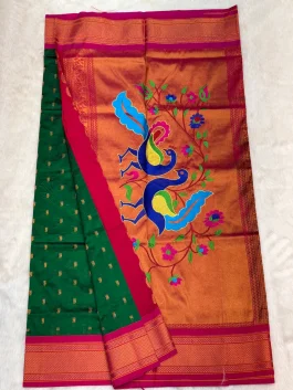 Semi Paper Pallu B01