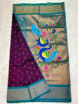 Semi Paper Pallu B01
