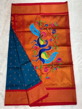 Semi Paper Pallu B01