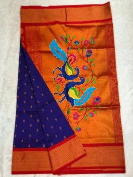 Semi Paper Pallu B01