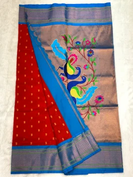 Semi Paper Pallu B01