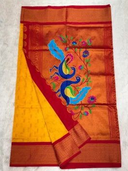 Semi Paper Pallu B01