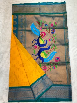Semi Paper Pallu B01