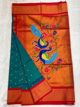 Semi Paper Pallu B01