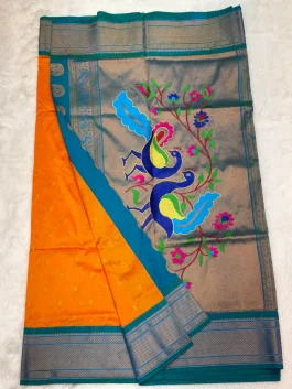 Semi Paper Pallu B01