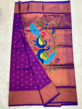 Semi Paper Pallu B01