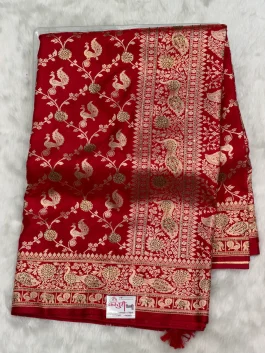 Banarasi Shalu Saree J01