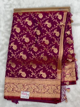 Banarasi Shalu Saree J01