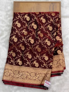 Banarasi Shalu Saree J01