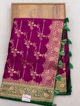 Banarasi Shalu Saree J01