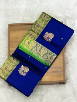 Pure Silk Peshwai Paithani A10