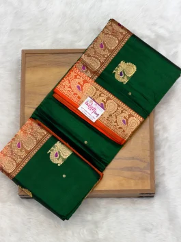 Pure Silk Peshwai Paithani A10
