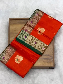 Pure Silk Peshwai Paithani A10