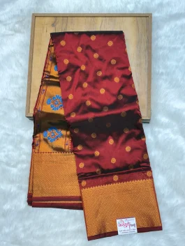 Semi Silk Kalanjali Paithani V10