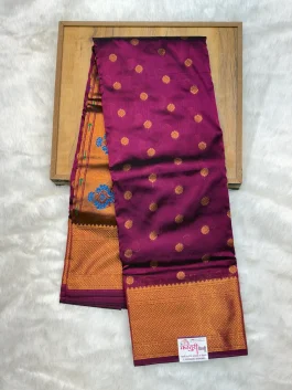 Semi Silk Kalanjali Paithani V10
