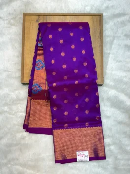 Semi Silk Kalanjali Paithani V10