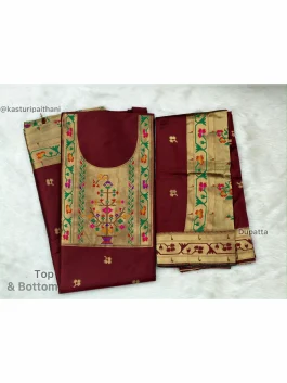 Paithani Dress Material Q10