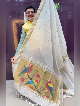 Cotton Paithani Yeola Handloom C11