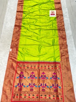 Pure Silk Triple Muniya Paithani E10