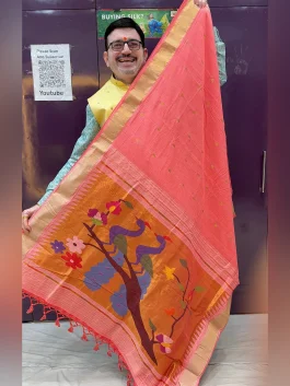Cotton Paithani Yeola Handloom C11