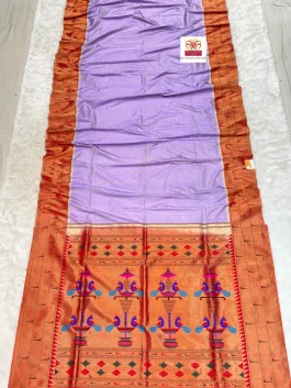 Pure Silk Triple Muniya Paithani E10