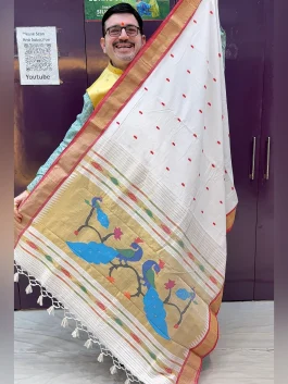 Cotton Paithani Yeola Handloom C11